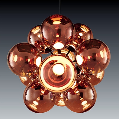 GLOBE BURST CHANDELIER 771TD00244