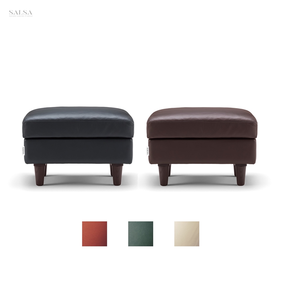 SALSA OTTOMAN Leather